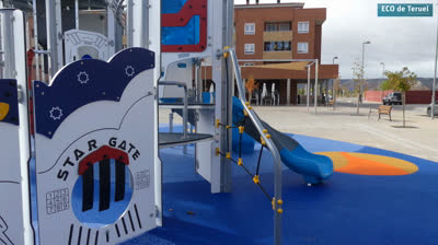 NUEVO ESPACIO DE JUEGOS EN LA PLAZA DE LA CULTURA DE TERUEL