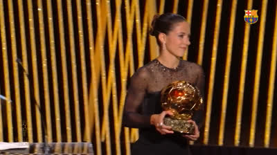 Aitana Bonmatí es la ganadora del Balón de Oro 2023